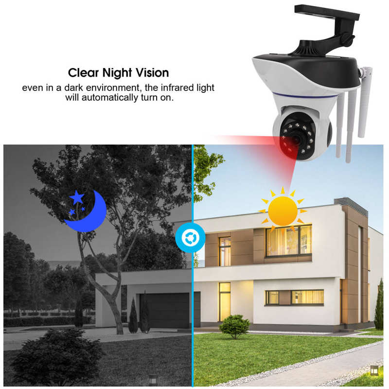 Indoor CCTV 2 Way Audio Wifi IP Camera for Home Security