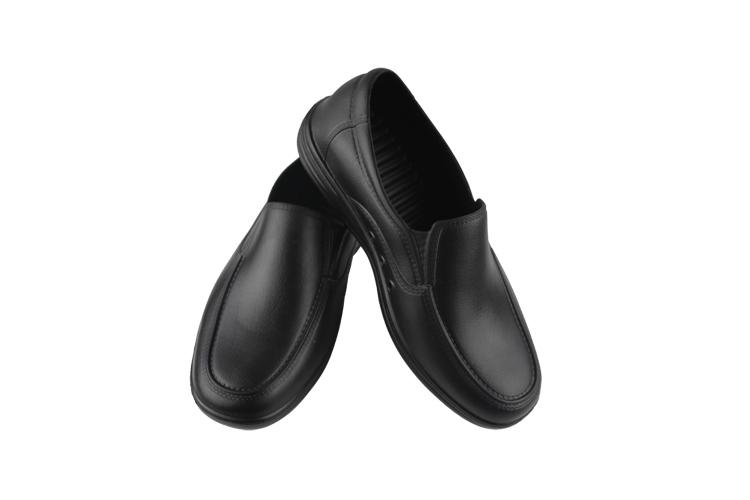 Vêtements de travail pour Chef , chaussures antidérapantes pour hommes, chaussures de sécurité noires, chaussures de serveur unisexes pour cantine de cuisine, imperméables à l'huile
