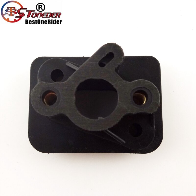 STONEDER Intake Pipe Inlet Manifold For 2 Stroke 43cc 49cc Engine Carburetor Goped Pocket Bike Tornado Scooter G-Scooter Cat Eye