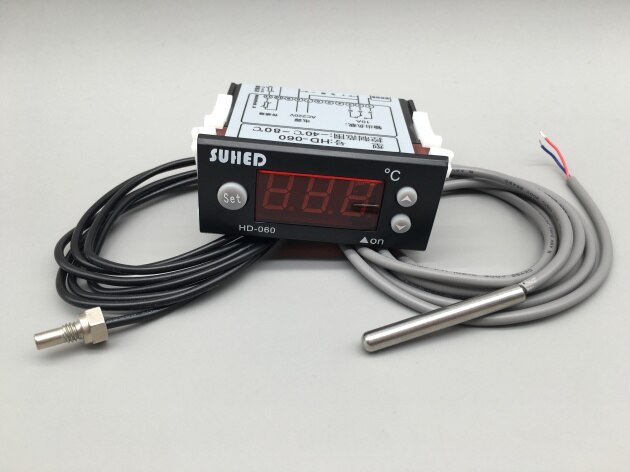 Industrial Digital Display Electronic Temperature Controller Machine Equipment Temperature Instrument Automatic Control Switch