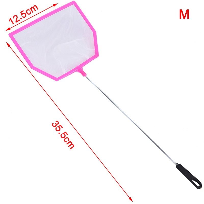 , práctica Red de aterrizaje para acuario, pecera, accesorios para pescar: B