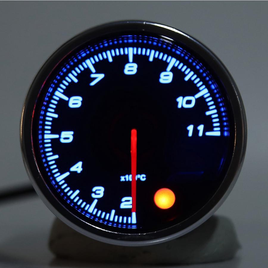 2in Car Exhaust Temperature Gauge Meter 7 Colors Button exhaust temperature gauge exhaust meter