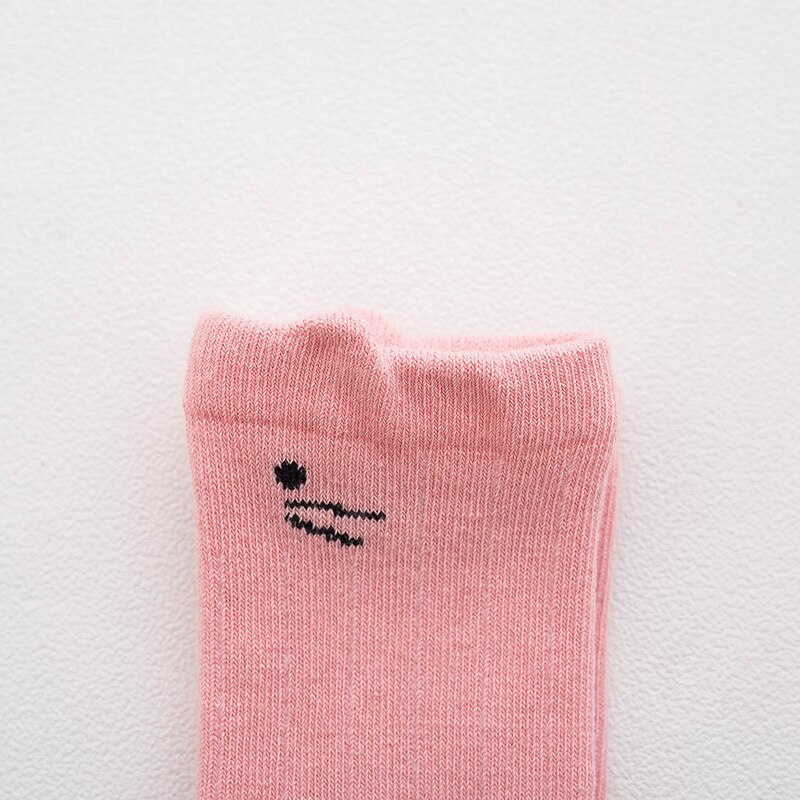 3 Paar/set Baby Kniekousen Kinderen Meisjes Jongens Gestreepte Kniekousen Lente Winter Baby Lange Sokken Katoen Kids Sokken sokken