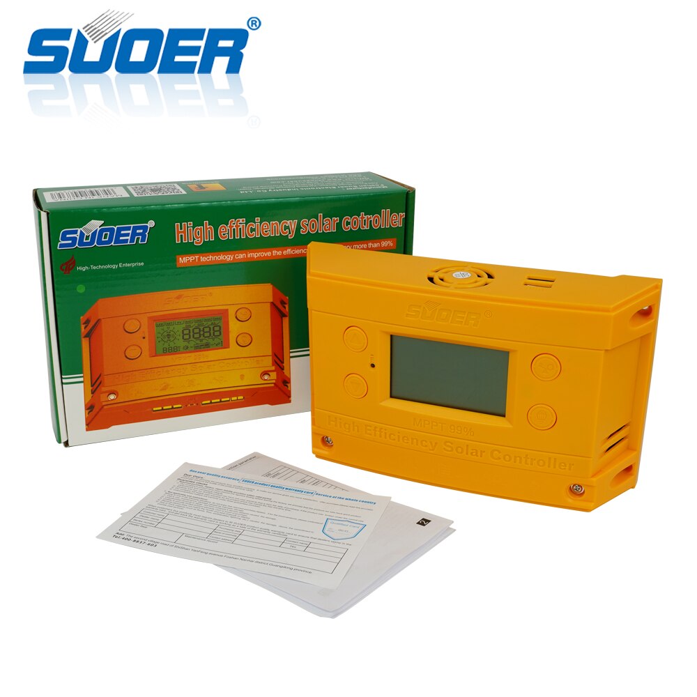 Suoer【MPPT Lading Controller】 Solar MPPT Lading 12v 10A Intelligent Solar Laadregelaar (ST-H1210)