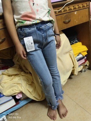 Las niñas Jeans para niños primavera otoño Pantalones de Niños de pantalones de mezclilla bebé chica Jean ropa infantil ropa de niños