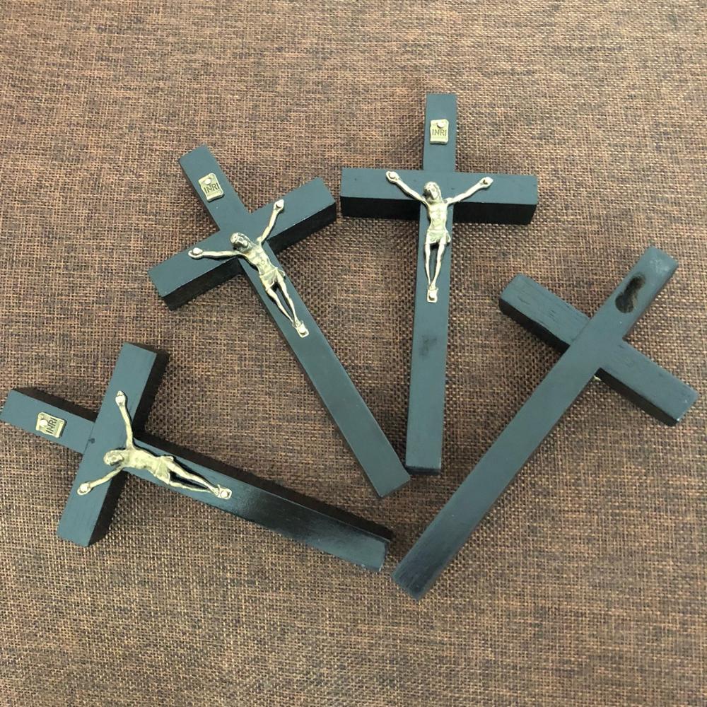Jezus kruis muurdecoratie huis houten kruis orthodox kruis ambachten huisdecoratie katholieke kerk