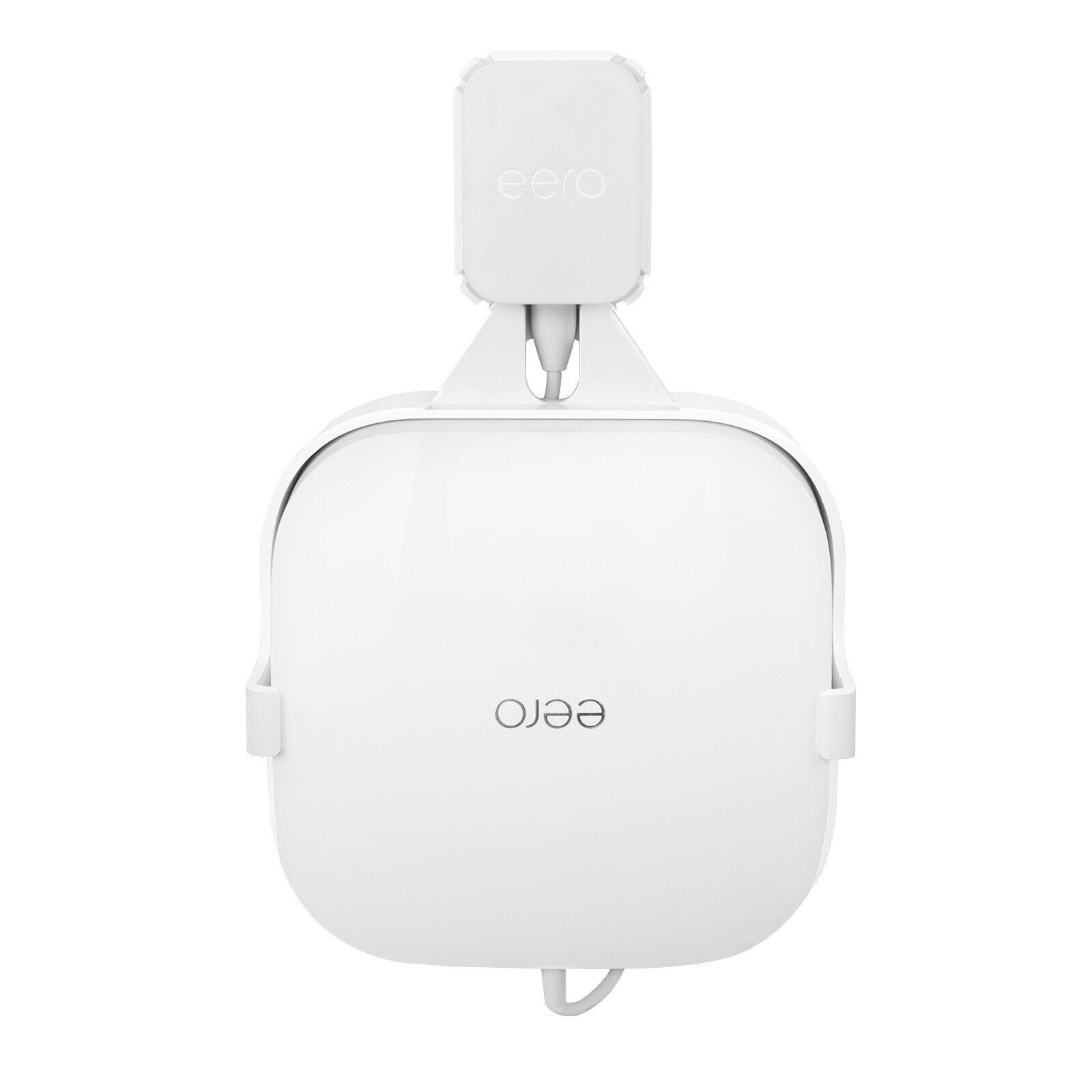 Shelf Stylish Wall Mount Holder For EERO Pro 6 Mesh Wifi Router(US Version) Cable Arrangement Bracket Space Saving