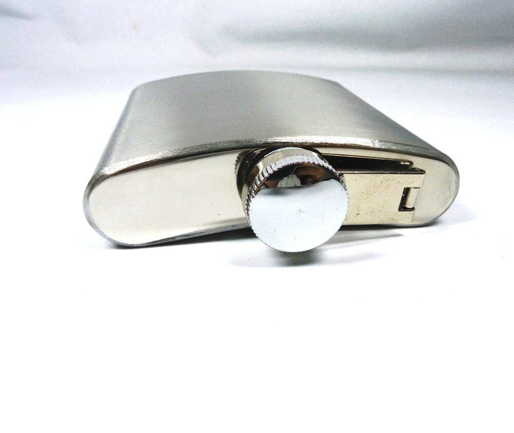 Portable Pocket 6oz Stainless Hip Flask Mini Metal Wine Bottle Drinke for Alcohol Whiskey Liquor Screw Cap Funnel