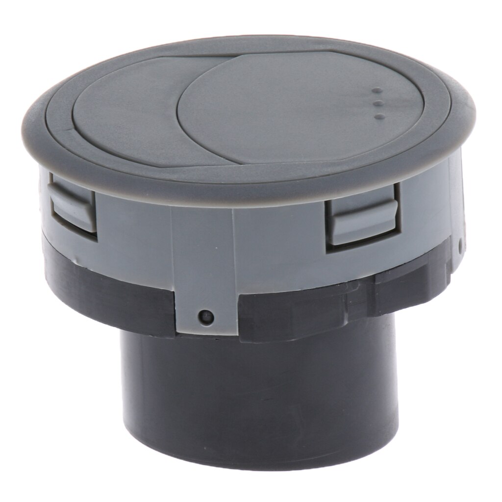 RV Yacht Interior Side Roof A/C Air-Conditioning Air Exhaust Vent Ventilation Outlet Grey 70x42mm