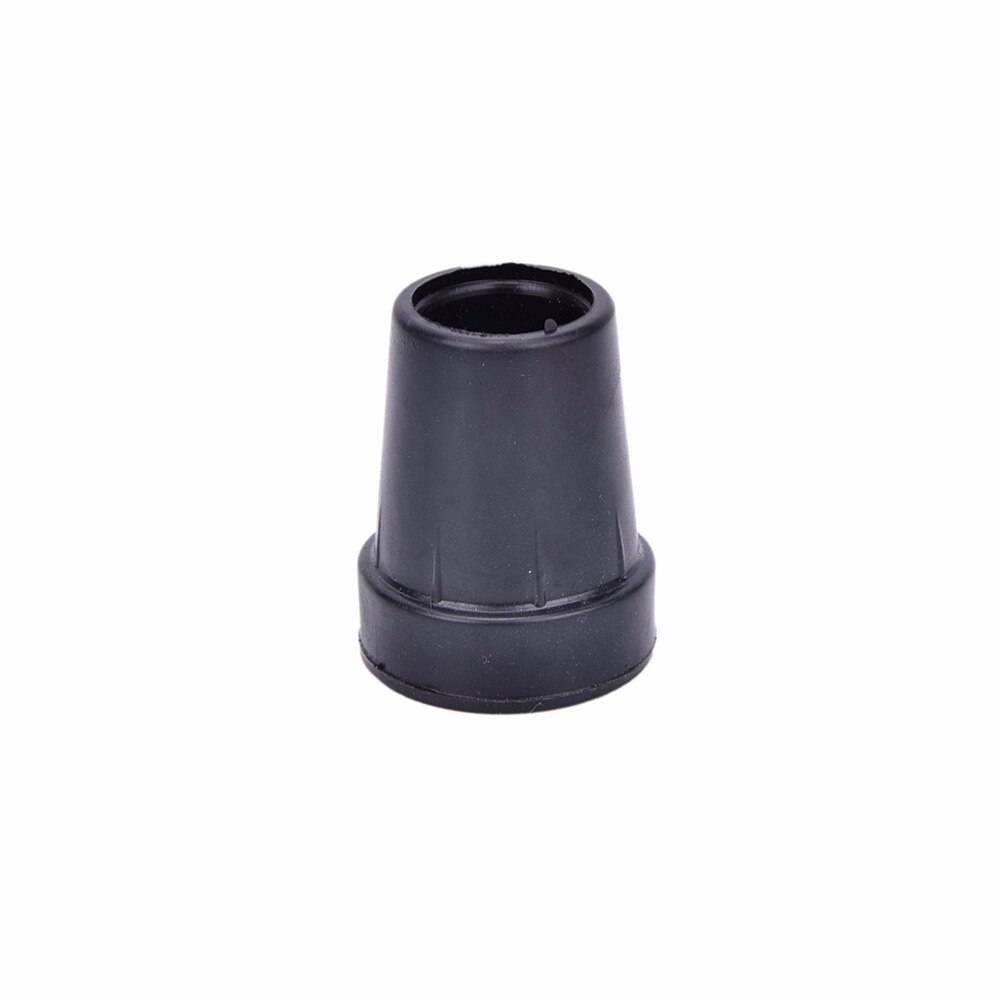 1Pcs Rubber Walking Hiking Stick End Cover Tips Cane Crutch Pad Rubber Heavy Duty Metal Ferrule End Bottom 19mm