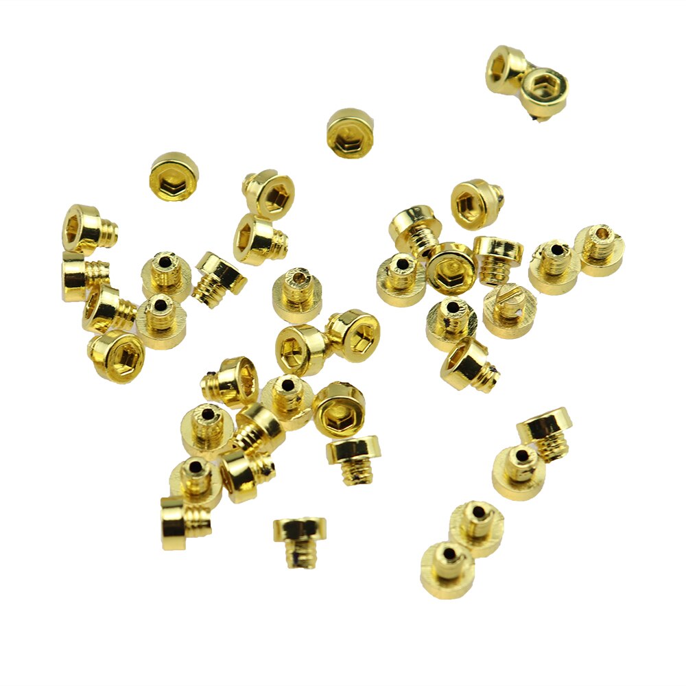 25 teile/satz 6mm Kunststoff Rad Nieten Muttern Bolzen Schrauben Nagel Für Auto Styling Tunning Felge Lippe Reifen Schraube Dekoration Ersatz: Gold-25Stck