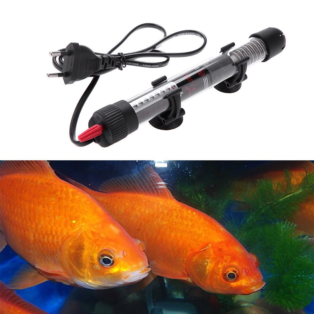 Stainless Steel Aquarium Heater Fish Tank Heating Device Water Temperature Controller Aquatic HeaterTank 220-240V