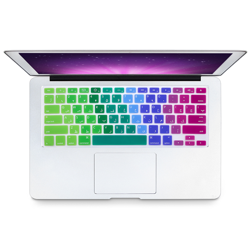 Persian Silicone keyboard Cover US Layout Mac Air 13”A1466 A1369 Pro13/15”(with/Without Retina Display, /Older Versio