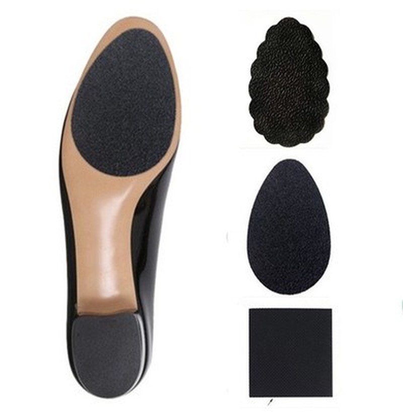 1 Pair Rubber Anti-Slip Shoes Pads Inserts High Heel Shoes Sole Grip Protector Non-Slip Cushion Pads Women Girl Accessories