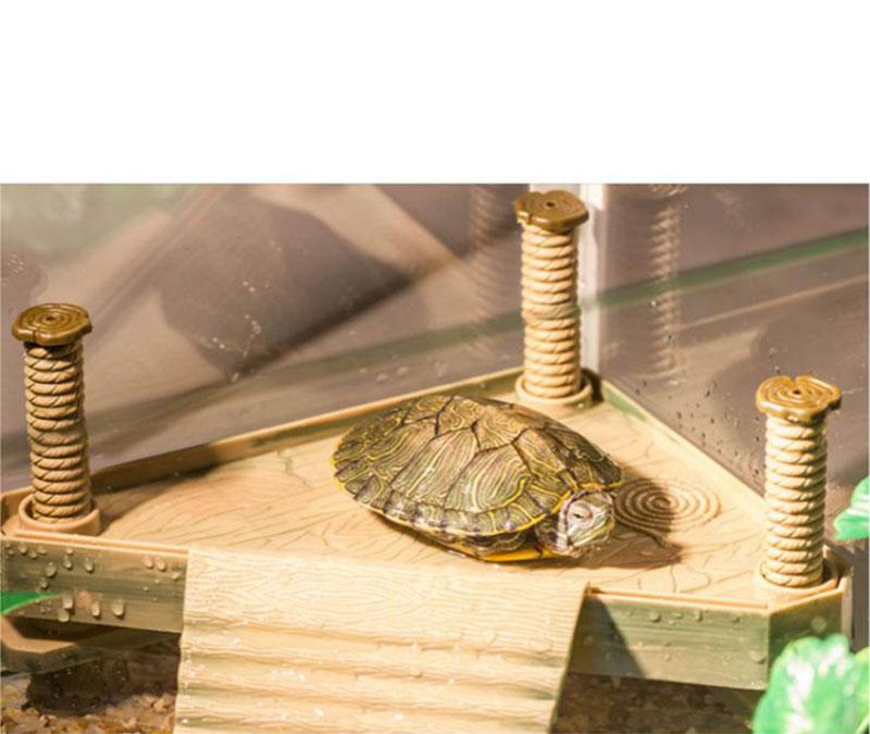 Turtle Island Climbing Basking Platform Turtle Frog Floating Island Aquatic Pet Reptile Supplies Turtle Tank Aquarium Ornament