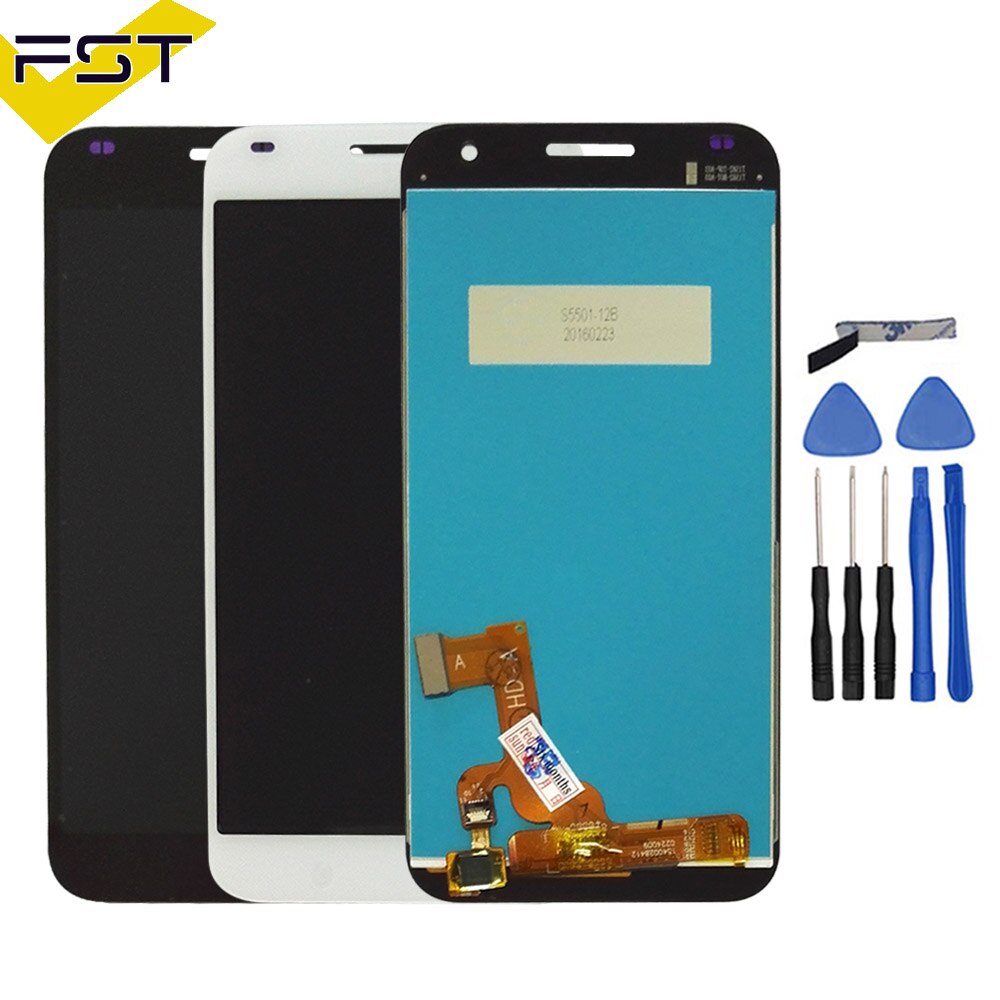 Schwarz/Weiß Für huawei aufsteigen G7 G7-L01 G7-L03 LCD Bildschirm Anzeige + berühren Bildschirm digitizer Montage für huawei g7 + werkzeuge