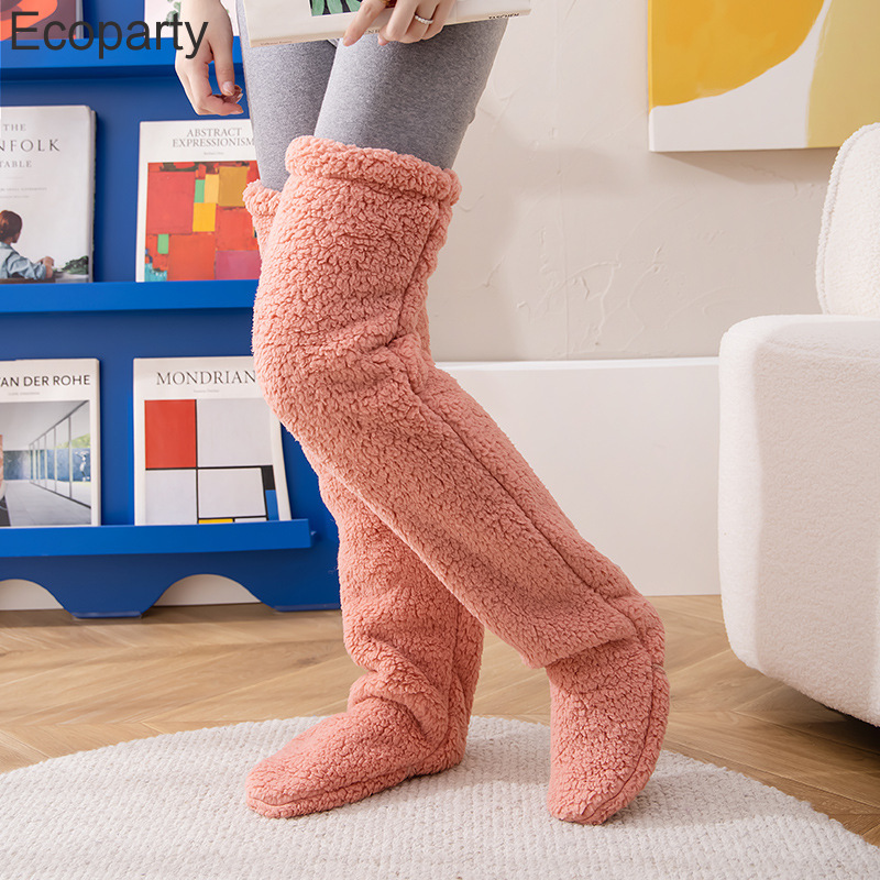 Calze invernali per piedi caldi per donne e uomini Letto multifunzionale per dormire con trapunta Vecchie gambe fredde Calzini per dormire caldi Riscaldamento dei piedi