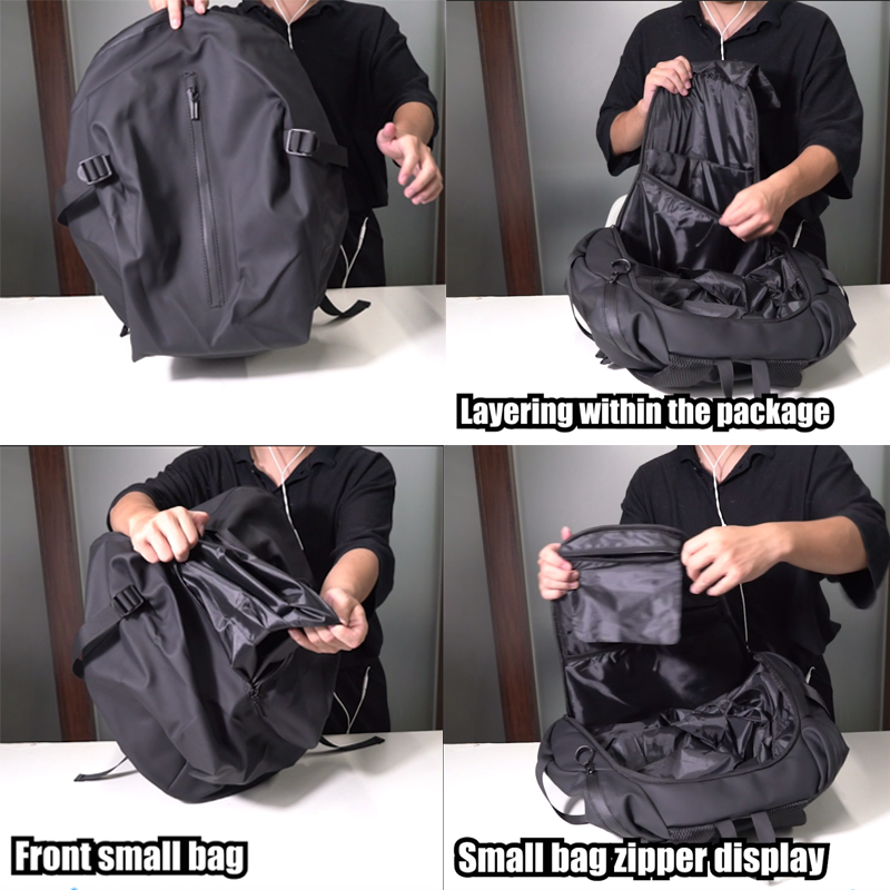 Waterdichte motorrugzak Buitensporten Moto Biker Fietsen Helm Rugzak Reflecterende zakenreislaptoptas