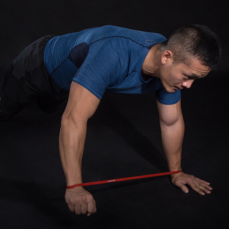 Bandes de résistance En Latex Naturel Boucle En Caoutchouc Gym Extenseur Renforcer D'entraînement De Fitness À Domicile Tirez Butin Bande Élastique 1 PIÈCES