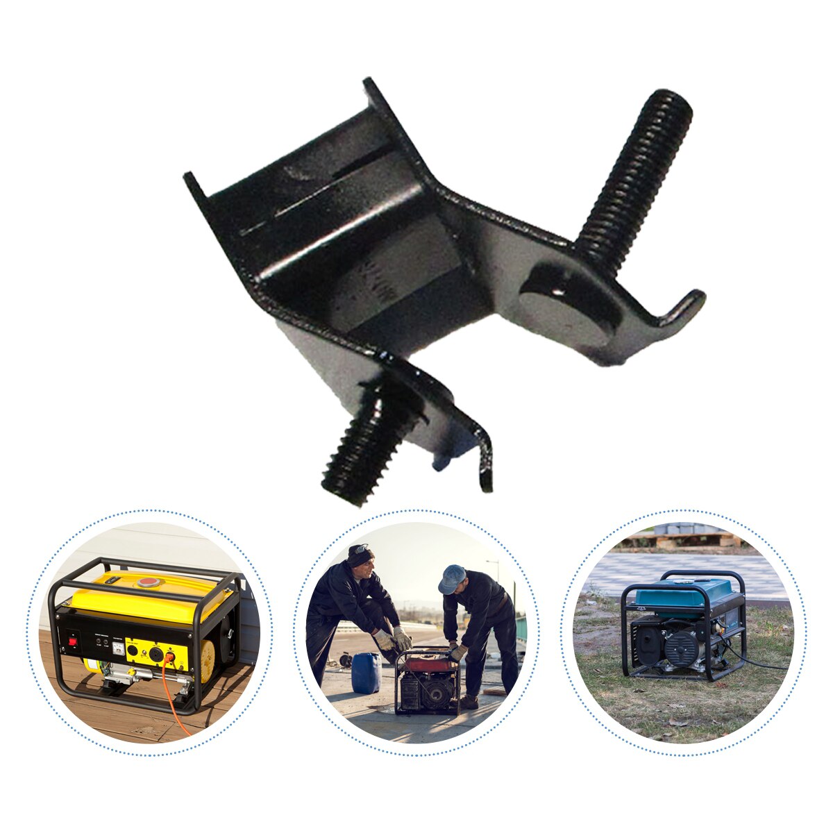 4pcs Replacement Generator Motor Anti Vibration Feet Engines Motor Rubber Mounts