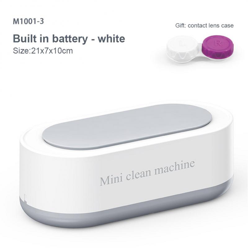 Multifunctionele Ultrasone Cleaner Ultrasone Bad Sieraden Glazen Sieraden Reinigingsmachine Ultrasound Sieraden Schoner Huis: 03 Charge