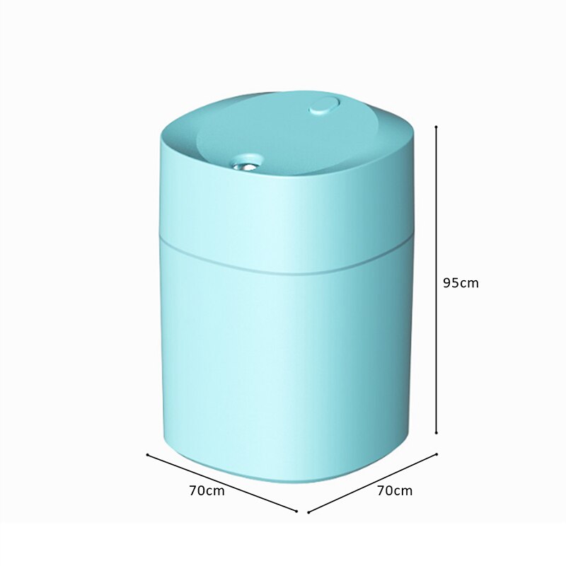 Mini Air Humidifer Aroma Essential Oil Diffuser With Romantic Lamp USB Mist Maker Aromatherapy Humidifiers For Home Car