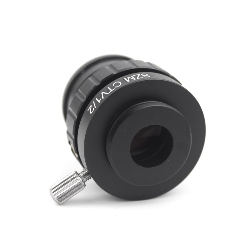 SZM CTV 1/2 1/3 1X Adapter 0.3X 0.5X C mount Lens Adapter For Trinocular Stereo Microscope HDMI VGA USB Video Camera