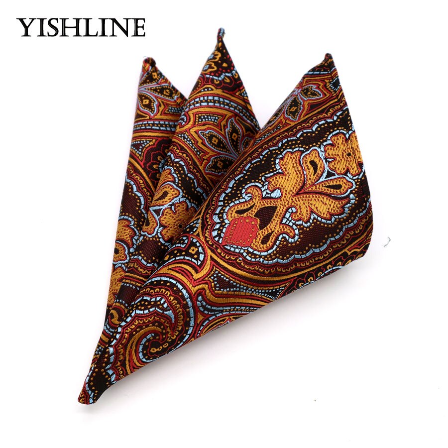 Fabrik männer Jahrgang Paisley Blumen- die Seide Taschentuch Tasche Platz Männer Hanky Hochzeit Brust Handtuch: F158
