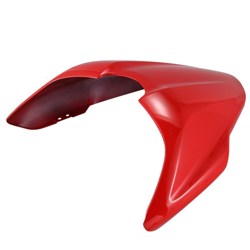 Moto arrière passager Pillion siège couverture siège rigide capot bosse pour Ducati Monster 821 rouge