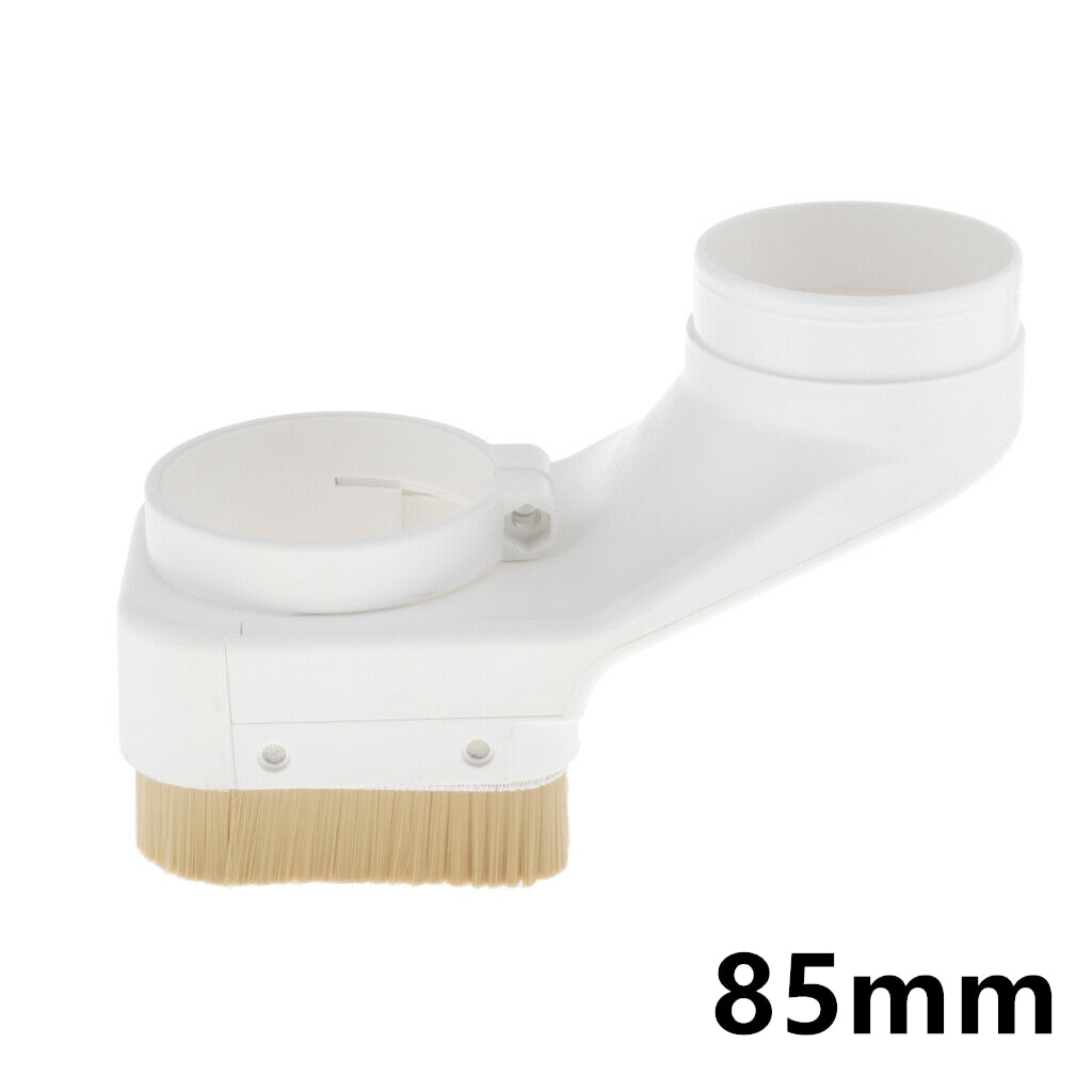 CNC Router Dust Shoe Nut 70/75/80/85/90/100mm Spindle Engraving Milling Machine Brush Cleaner Woodworking Tools CNC Dust Cover