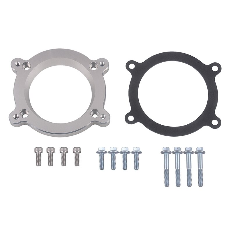 LS4 Intake Manifold to LS3 DBW Throttle Body - Adapter Plate LS 4 Bolt TB GXP: Default Title