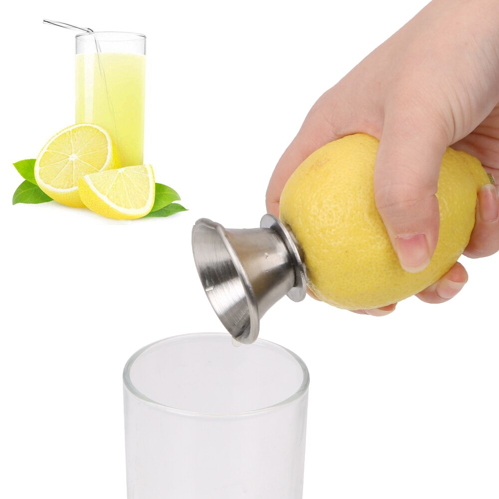 Handmatig Sap Squeeze Citruspers Rvs Fruit Tool Voor Citroen Oranje Limoenen Citrus Hand Juicer Schenker Schroef Gadgets