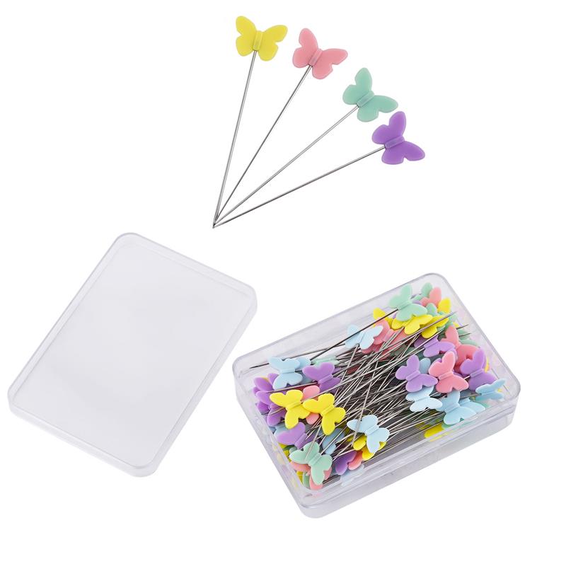 100 Pcs Sewing Needle Marker Patchwork Pins Positioning Dressmaking Needle Embroidery DIY Handmade Make Garment Accessories: 10