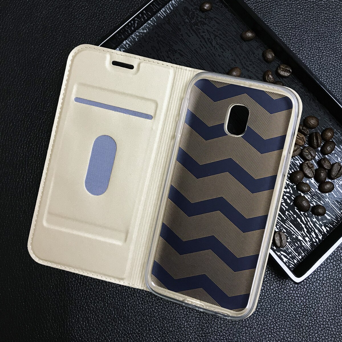 Fundas para Samsung Galaxy J3 Flip libro billetera de cuero funda para Samsung J3 J330F J330 SM-J330F Coque Capa