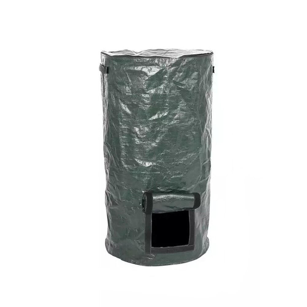 Organic Waste Kitchen Garden Yard Compost Bag Environmental PE Cloth Planter Kitchen Waste Disposal Organic Compost Bag: 35x60cm