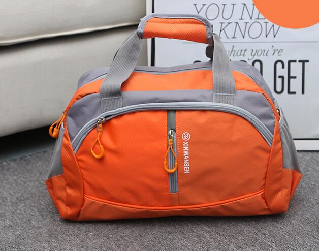Bolsa de viagem masculina oxford, portátil, grande capacidade, sacola de fim de semana, 30% de desconto t23: orange