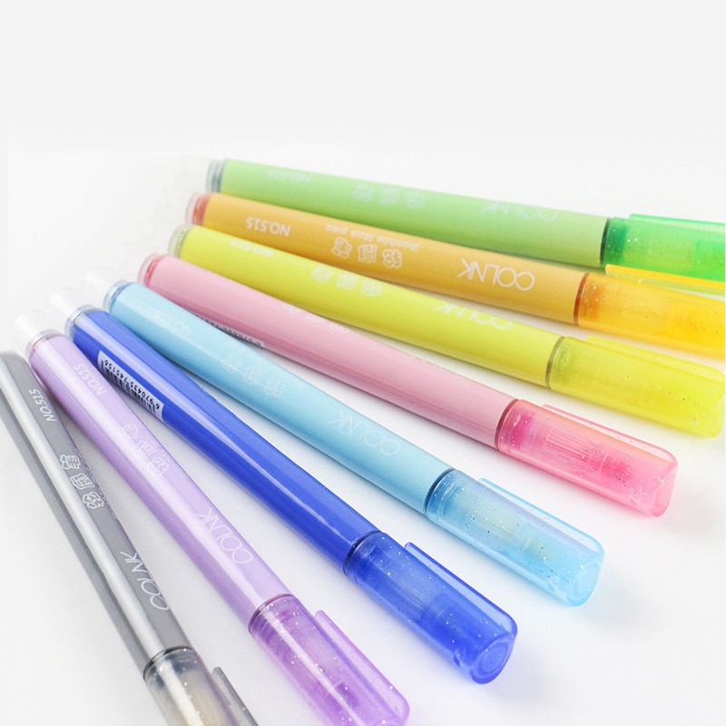 8pc podwójny rysunek kreskowy wyróżnienia kolor magiczny zarys znacznik rysunek znacznik Sztuka Szkoła malarstwo nauka kreatywnych dostaw