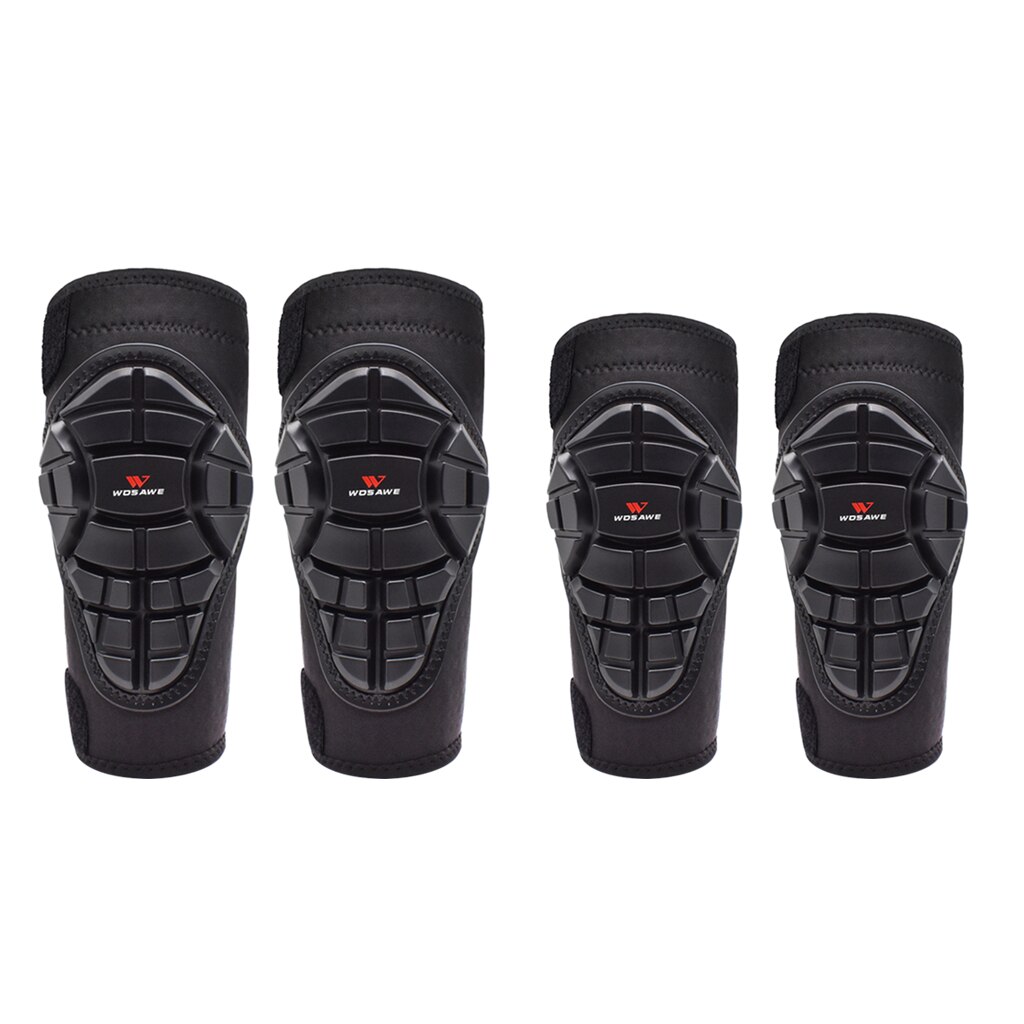 1 Set Kniebeschermers Elleboog Pads Kit Premium Voor Schaatsen Inline Schaatsen Fietsen