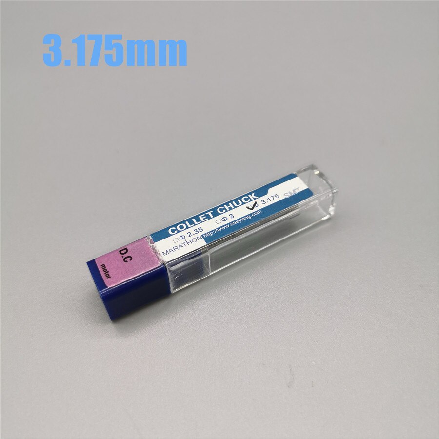 3 tipos de portabrocas nuevas para perforadoras eléctricas de uñas de 210 102L 105L Micromotor: 3.175
