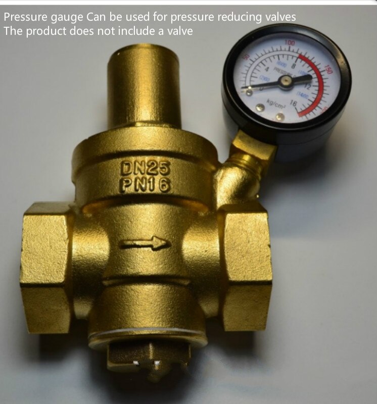 Vacuum Manometer Mini Dial Air Vacuum Pressure Gauge M14X1.5 Can be used for pressure reducing valves