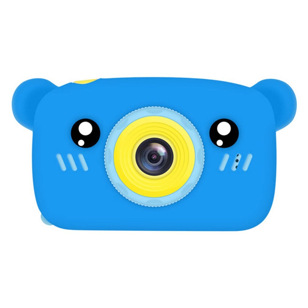 Digitale camera kindercamera speelgoed digitale kindercamera 18mp hd 2.4 inch scherm dual selfie videogame camcorder: 9