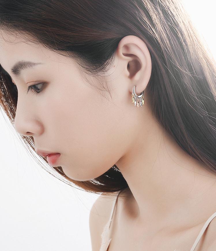 100% 925 Sterling Silber Süße Fisch Damen Zucht Ohrringe Förderung Schmuck Frauen Neue Anti Allergie