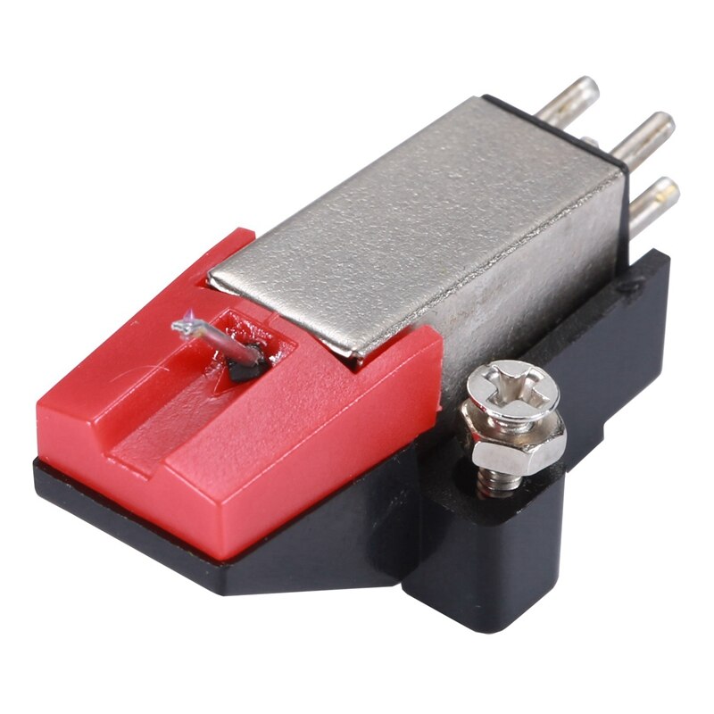 Phonograph Turntable Dual Moving Magnet Stereo Vinyl Record Player Stylus Needle Turntable for Vinyl Records