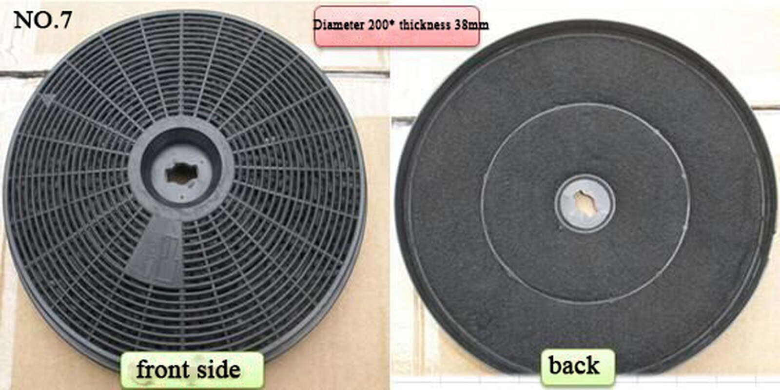 1 pcs range hood filter is used to replace the activated carbon filter of the range hood kitchen restaurant: NO.7