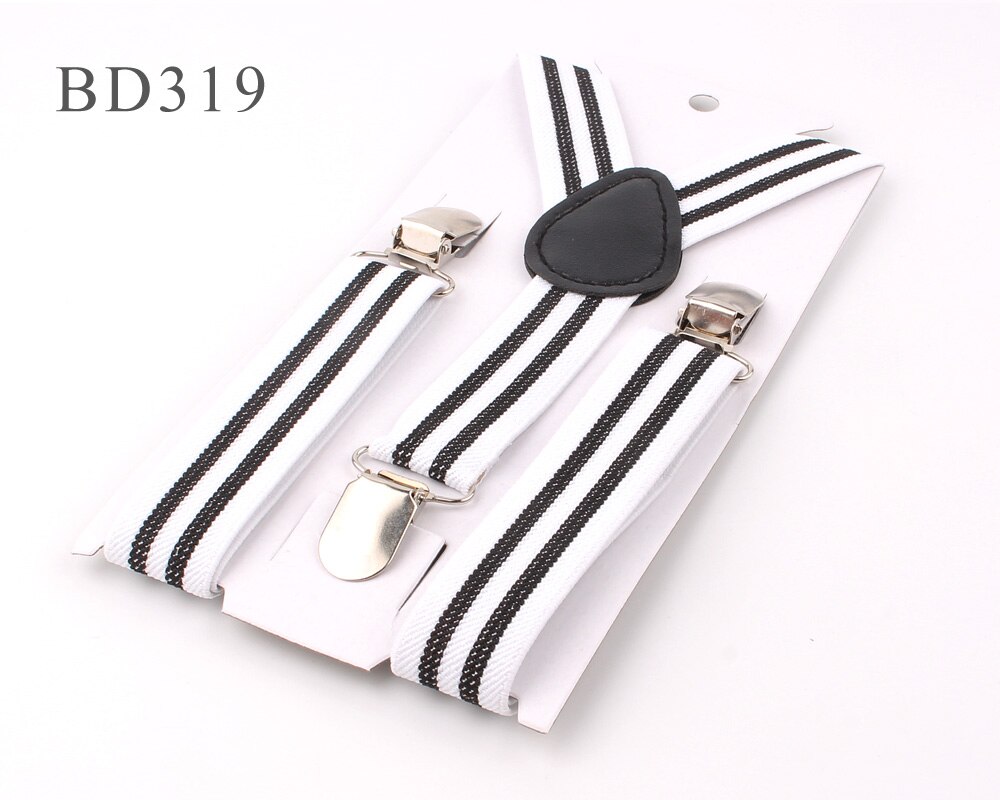 Adjustable Kids Suspenders Elastic Striped Suspender Candy Color Children Braces Wedding Accessories Girls Boys Straps