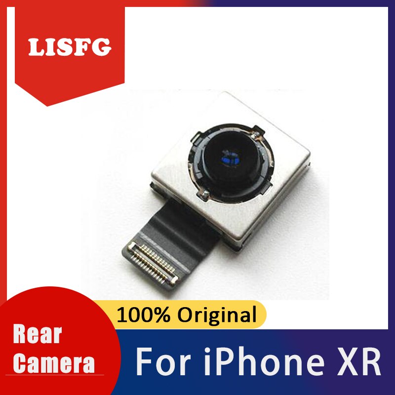 100% Original Rear Camera Flex Cable Ribbon Main Back Camera Module For iPhone XR Back Camera Replacement Repair Parts