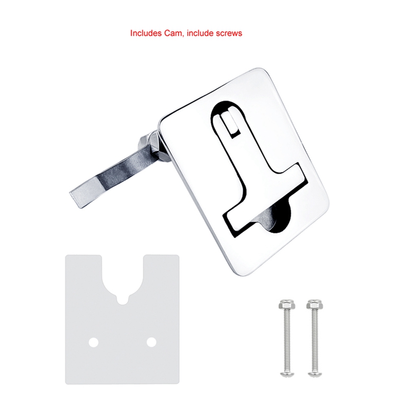 Stainless Steel 316 Boat Hatch Deck Latch Turning Lock Lift Handle Flush Mount Cam Latch Flush Pull Hatch Marine Parts