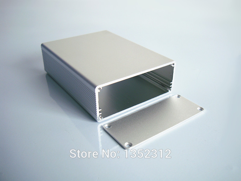 One pcs 74*29*100mm aluminum box for electronic project electrical power case DIY junction control switch outlet meter case
