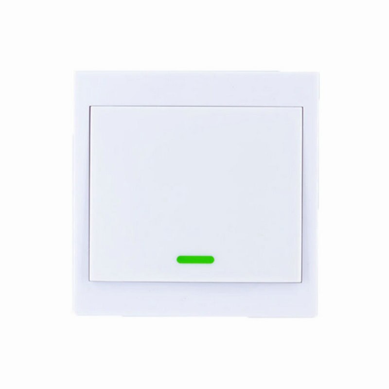 86 Wall Panel Remote Transmitter 1 2 3 Button Sticky RF TX Smart Home Room Hall Living Room Bedroom Wirelss Remote315/433 ev1527: 1CH / 315Mhz
