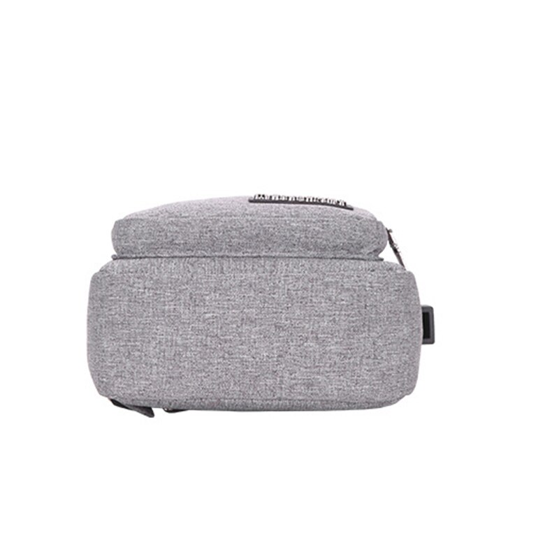 UOSC Anti Theft Chest Bag Men School Summer Short Trip Male Shoulder Bags USB Charging Crossbody Bags Messengers Bag